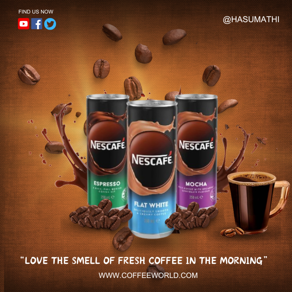 Nescafé social media ad poster